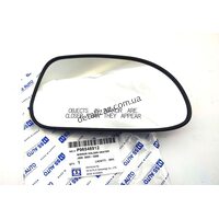 Стекло зеркала правое с подогревом Лачетти 96546912