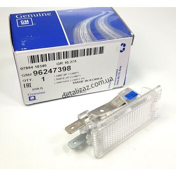 Фонарь освещения багажника Ланос Сенс Авео Лачетти. GM 96247398