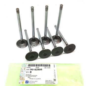 Клапан впускной 1 шт. Ланос 1.6 GM 96182806