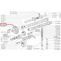 Шестерня распредвала разрезная Таврия Сенс 245-1006020-S