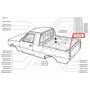 Наставка панели заднего пола Пикап ЗАЗ 110550-5100030