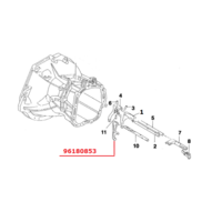 Вилка заднего хода Ланос, Авео, Лачетти. GM 96180853