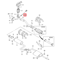 Лямбда-зонд Ланос Авео Лачетти 4 контакта Китай 96453246