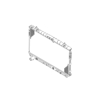 Радиатор охлаждения на АКПП Лачетти 1.8 GM 96553423