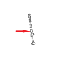 Втулка направляющая выпускного клапана Лачетти 1,8 и 1,8LDA. GM 90572643