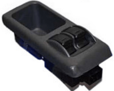 Блок кнопок стеклоподъемника Ланос