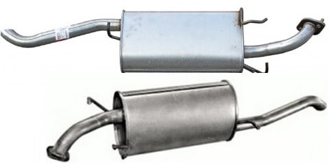  Глушители для выхлопной системы Ланос 